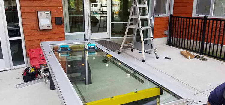 storefront door glass replacement Glenview, IL